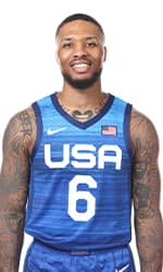 Damian lillard deals usa jersey